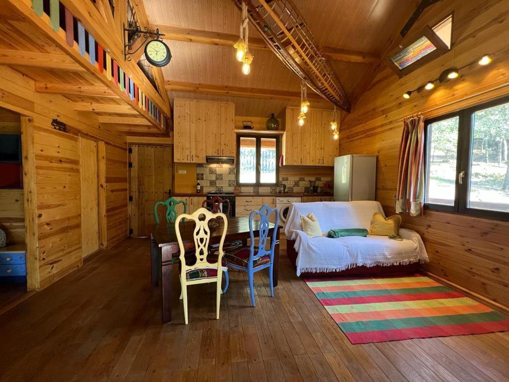 Rustic Cabin In The Woods/Cabana En El Bosque Amer Екстер'єр фото